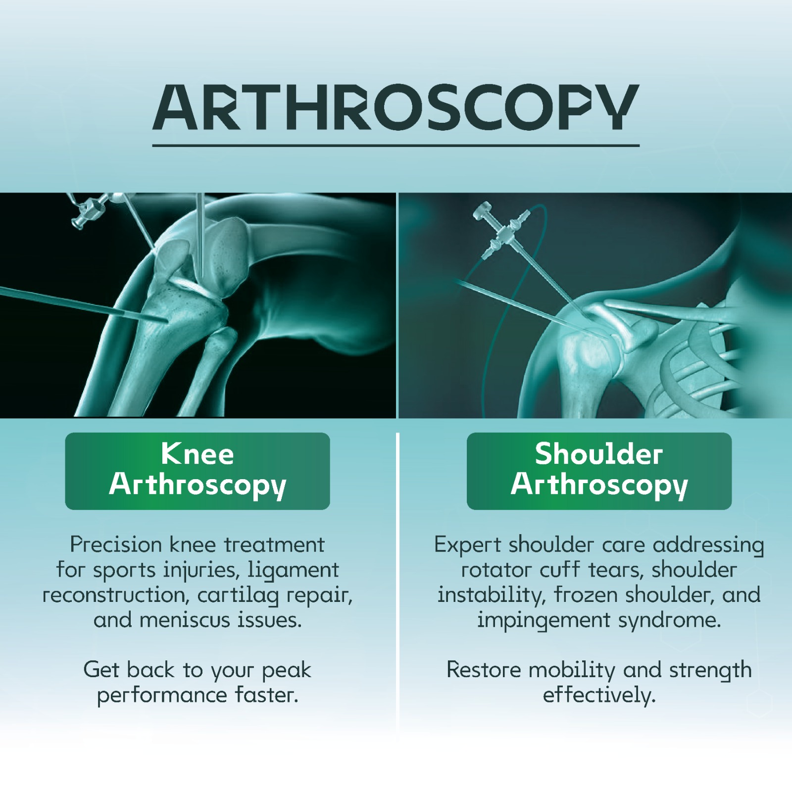 See More. Heal Smarter. Perform Better.